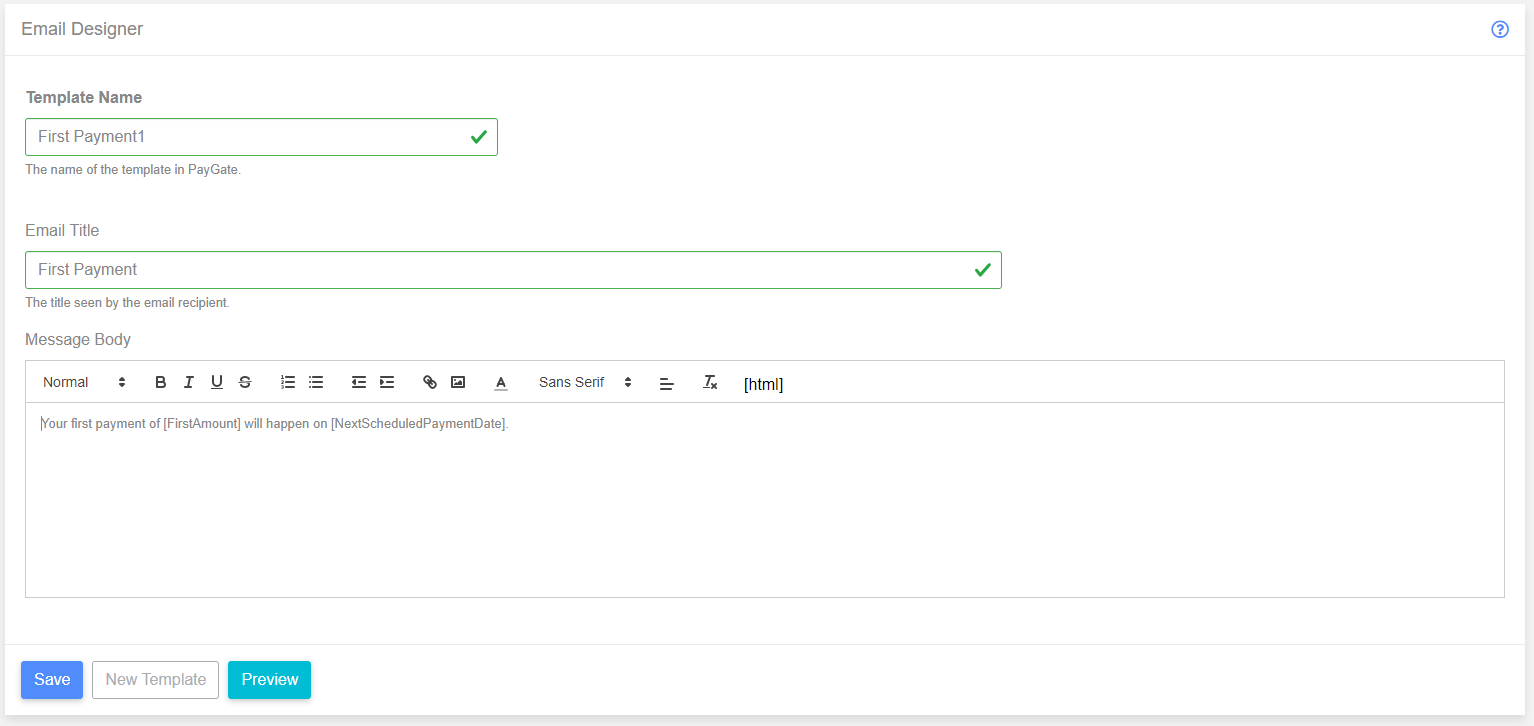 Plan Settings alt text